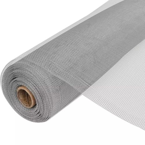 Mreža od aluminija 100 x 1000 cm srebrna slika 15