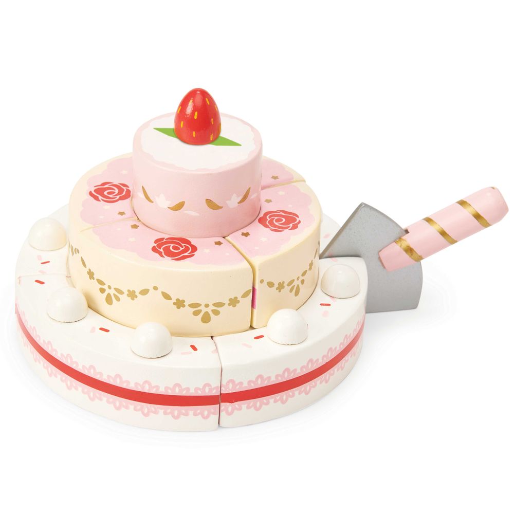 Le Toy Van Drvena svadbena torta slika 1