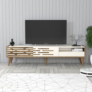 Valensiya - Walnut, Cream Walnut
Cream TV Stand