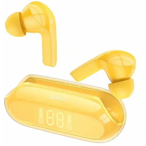 HOCO bežične / bluetooth stereo slušalice TWS Bright true ENC EW39 žute slika 1