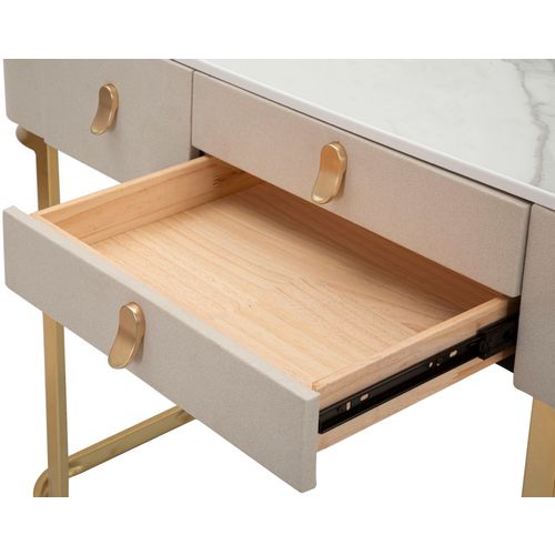 Mauro Ferretti Konzola CONSOLE 3 DRAWERS BEAUTY cm 100X40X80 slika 4