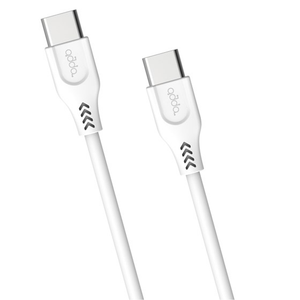 ADDA kabel USB-203-WH, Fusion Charge+Data, Type-C na Type-C, bijela