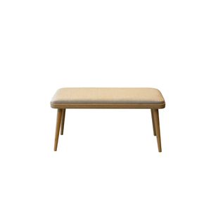 Bench Vina Mini 1005 - colours: oak & cream
