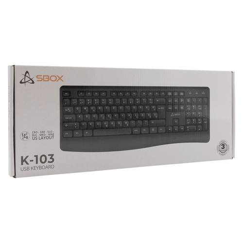 Sbox tipkovnica K-103 HR slika 6