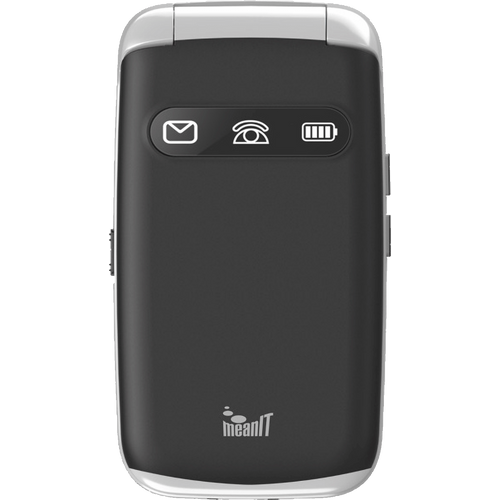MeanIT Telefon mobilni, 2.8" ekran, Dual SIM, SOS tipka - SENIOR FLIP MAX Black slika 3