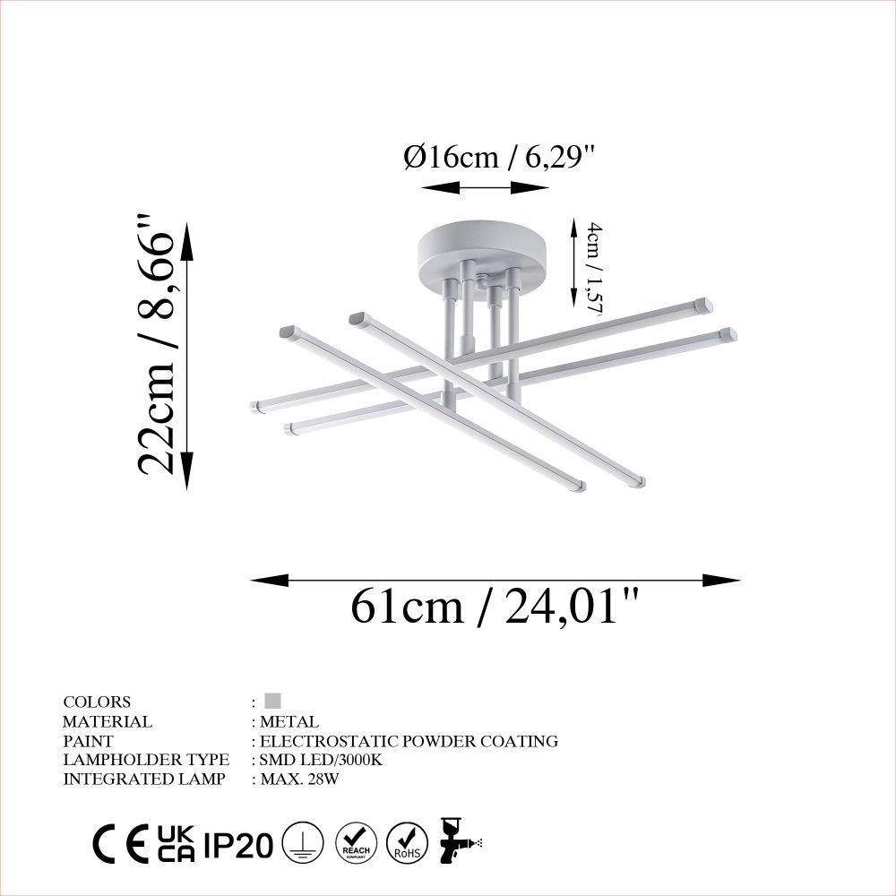 Luster Exhaust-13663 u Nardo Sivoj slika 8