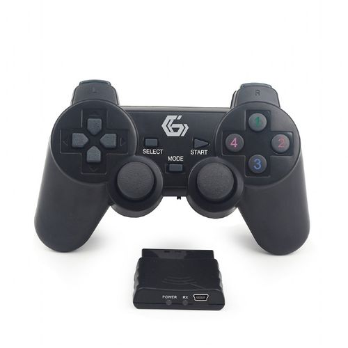 GEMBIRD bežični 2.4GHz dual vibration gamepad za PC, PS2 & PS3 JPD-WDV-01 slika 1