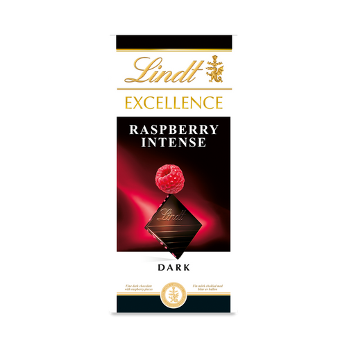 Lindt Excellence Raspberry 100g slika 1