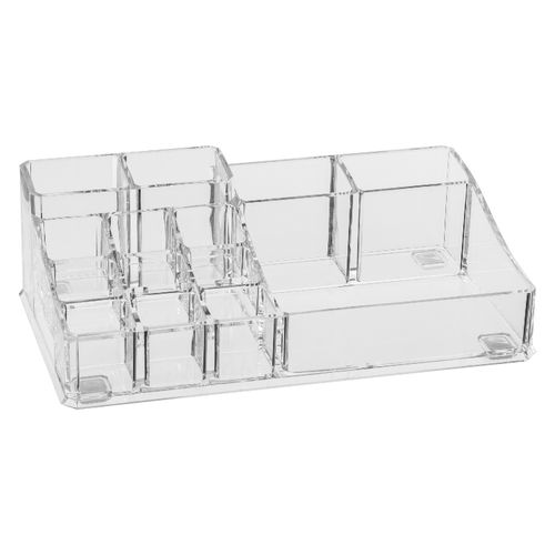 FIVE ORGANIZATOR ZA ŠMINKU SELENA 22,3X7X12,7CM POLISTIREN PROZIRNA 155910 slika 1