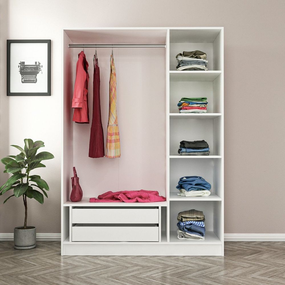 Ormar Kale White Black - 2273 u Bijeloj i Crnoj Boji slika 5