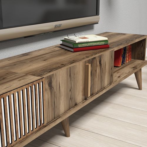 Milan - Walnut Walnut Living Room Furniture Set slika 3