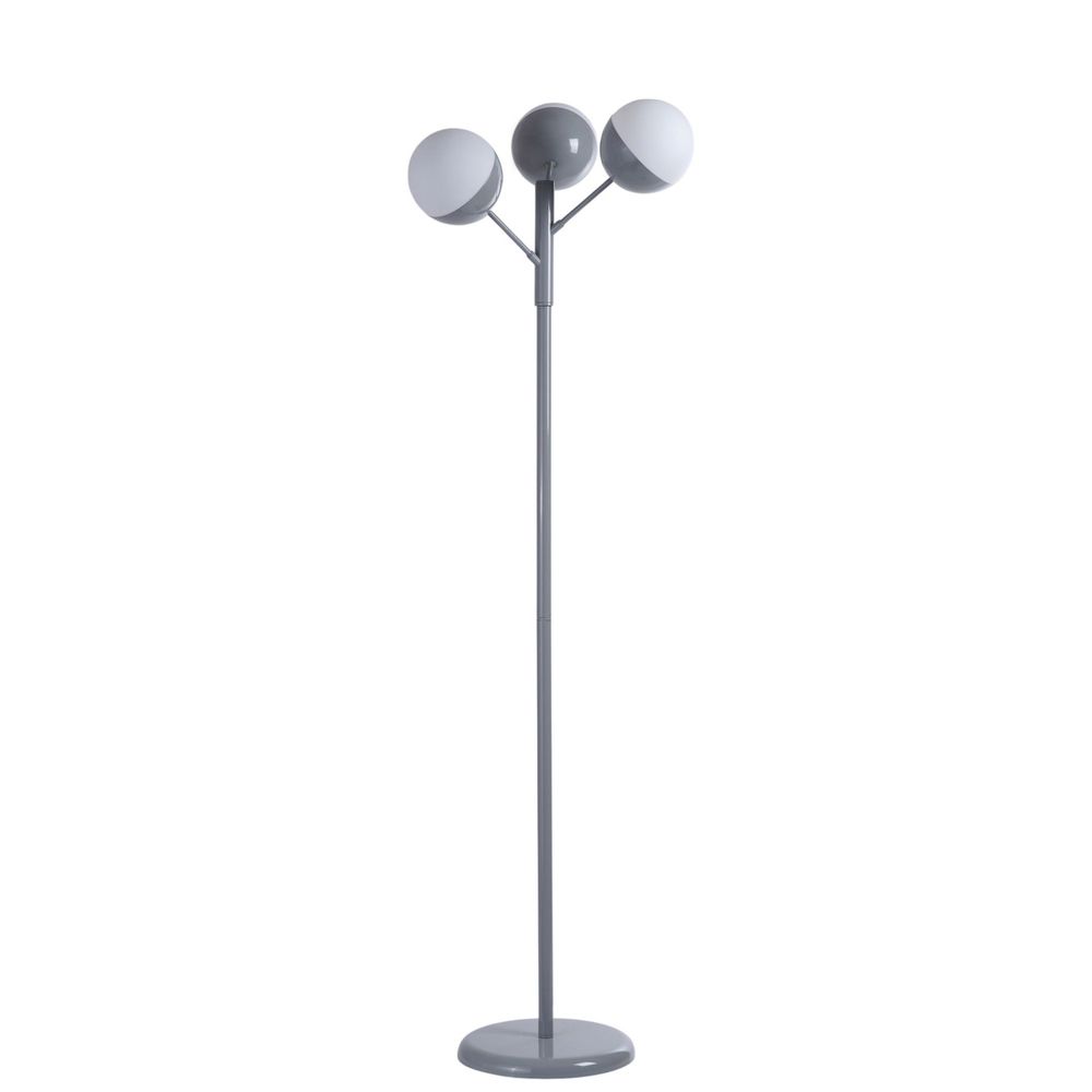 Opviq Podna lampa 333, bijela, siva slika 2