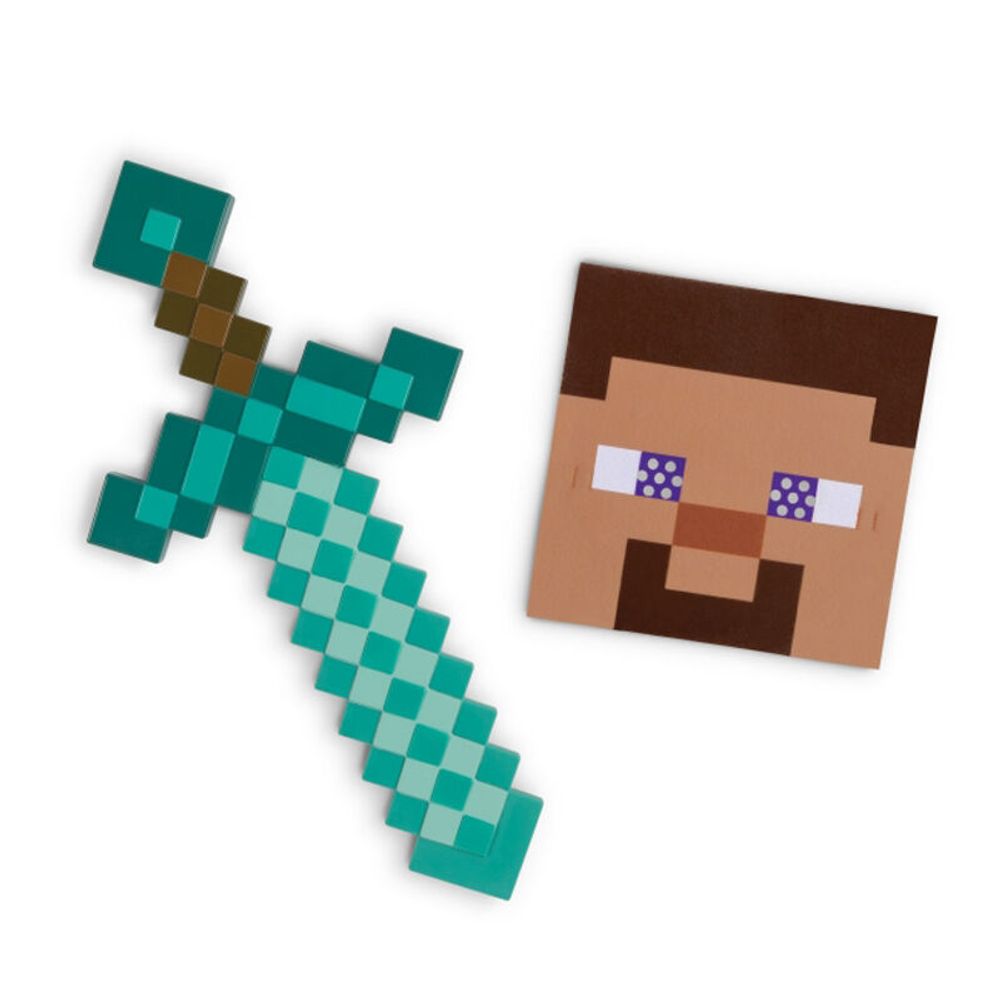 Minecraft maska i mač slika 1