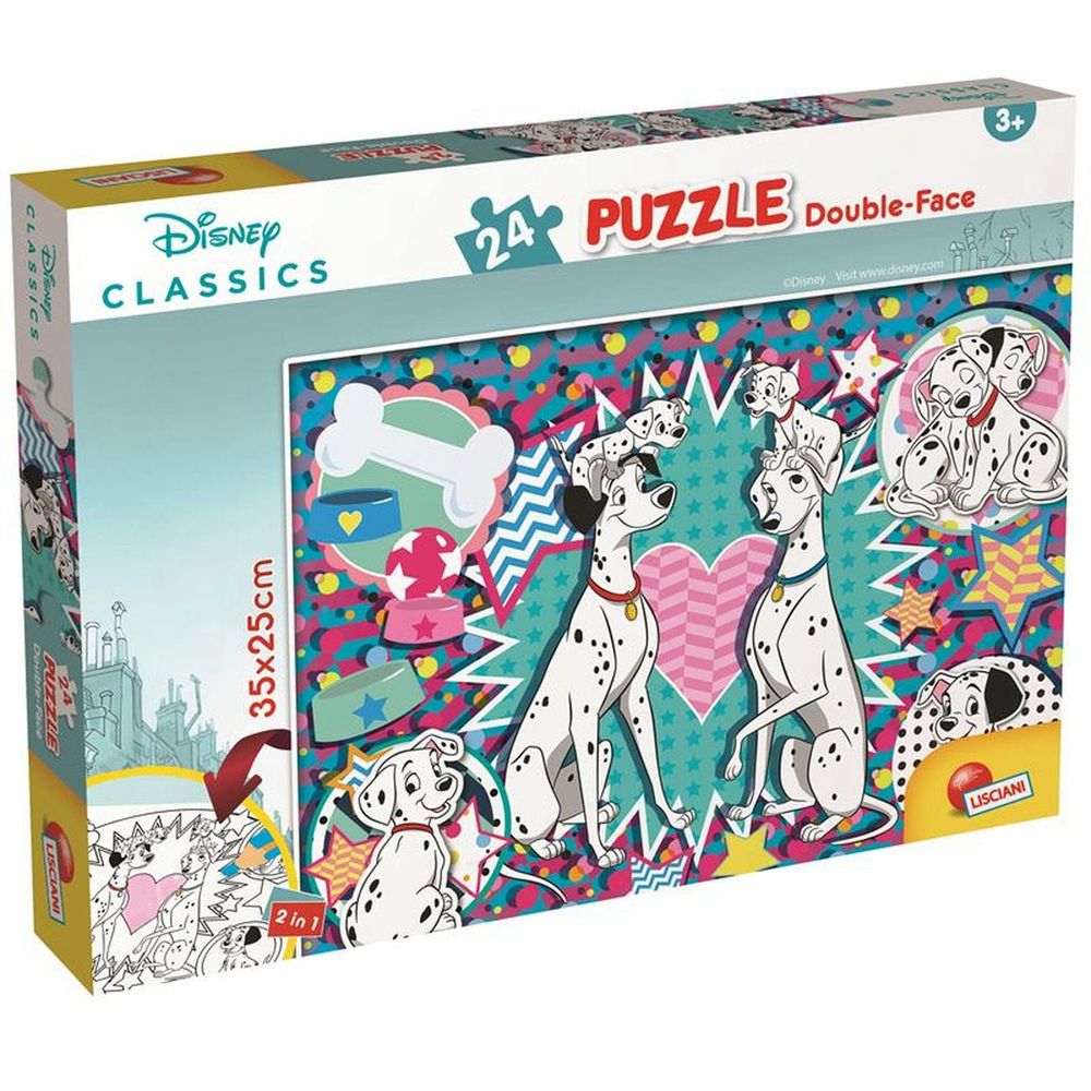 Lisciani Disney Slagalica DF M-Plus 101 Dalmatinac 24kom  slika 1