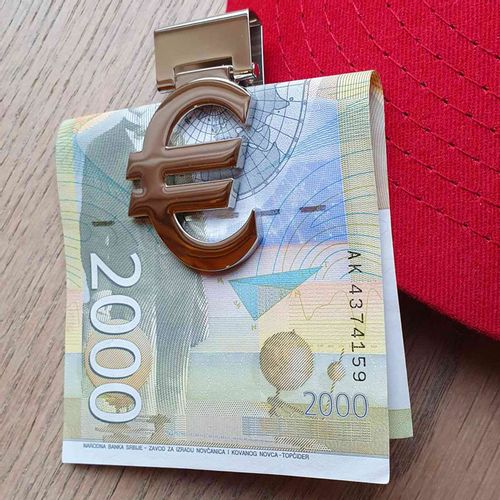 Viter štipaljka za novac euro slika 3