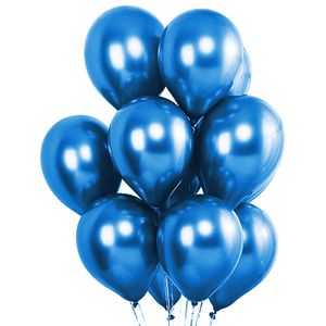 Baloni za puhanje 294 blue metallic 6/1
