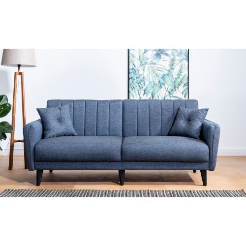 Atelier Del Sofa AQUA-TAKIM6-S 1048 Mornar Plavi Sofa-Bed Set slika 4