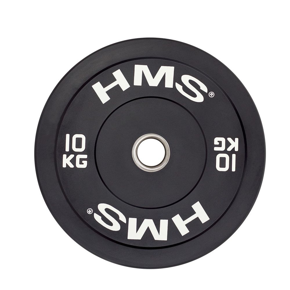 Bbr10 crni olimpijski ploč - branik 10 kg hms slika 2