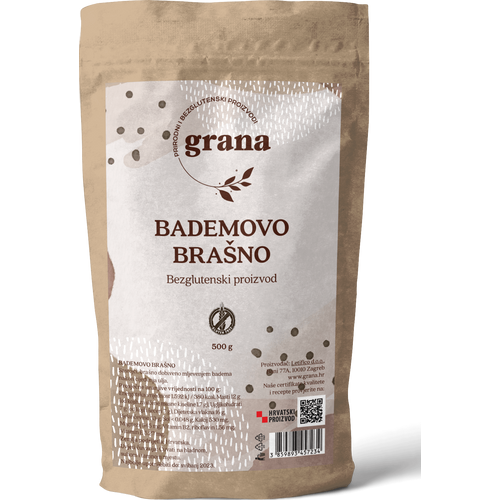  Grana Bademovo brašno bezglutensko bijelo 500g slika 1