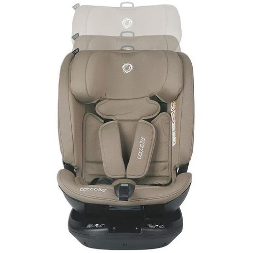 Coccolle® Autosjedalica Velsa iSize 360° 40-150cm Isofix, Taupe Brown slika 6