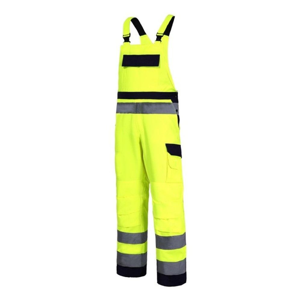 HLAČE VIDLJIVE S NARAMENICAMA PREMIUM ŽUTE "L"  L4110703 slika 1