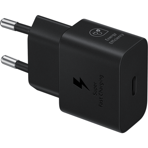 Samsung 25W Fast Charging USB-C Power Adapter Black (cable included) slika 1