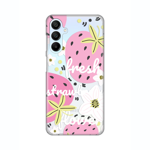 Torbica Silikonska Print Skin za Samsung A156B Galaxy A15 5G Fresh Pink slika 1