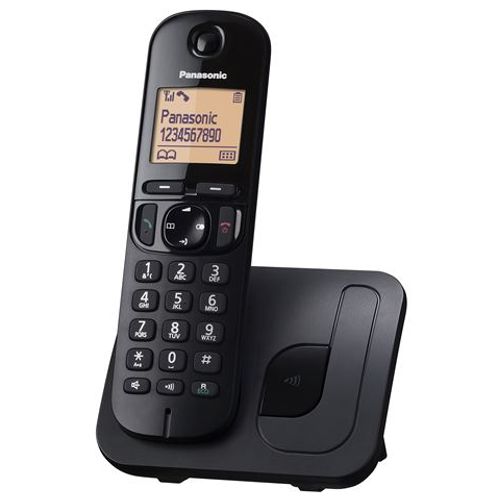 PANASONIC telefon bežični KX-TGC210FXB crni slika 1