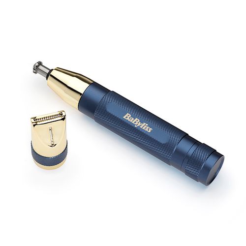 Babyliss E112E navy gold mini trimer za nos, uši i obrve slika 2