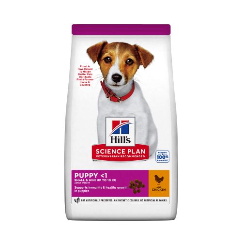 Hill's™ Science Plan Pas Puppy Small&Mini s Piletinom, 1,5 kg slika 3