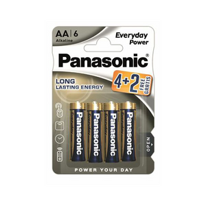 Panasonic baterije LR6EPS/6BP 4+2F