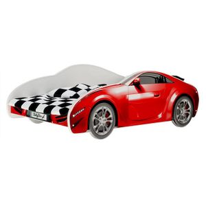 Krevet sportski auto - crveni (140 x 70 cm)