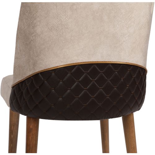 Nova 071 V4  Cream
Walnut Chair Set (4 Pieces) slika 5