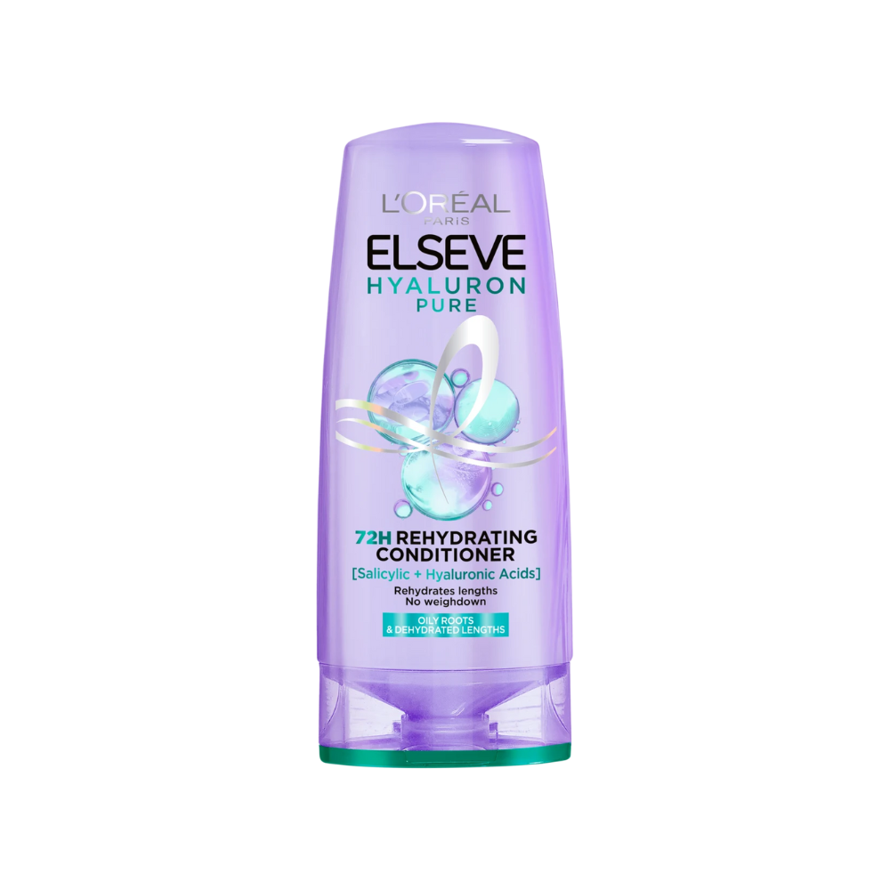L’Oréal Paris Elseve Hyaluron Pure Balzam za dehidriranu kosu koja se brzo masti 200ml slika 1