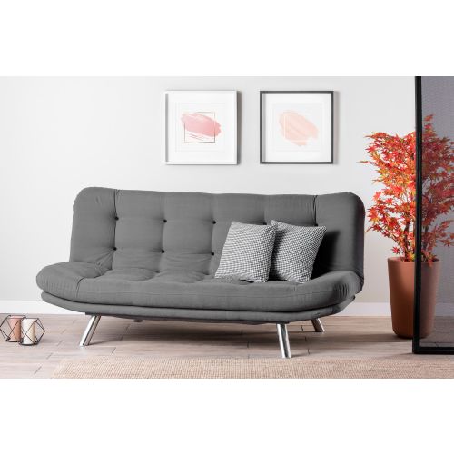 Atelier Del Sofa Trosjed na razvlačenje, Sivo, Misa Sofabed - Grey slika 2