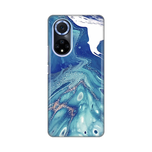 Torbica Silikonska Print za Honor 50/Nova 9 Blue Marble slika 1