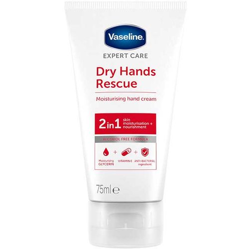 Vaseline krema za ruke Dry Hands 75ml slika 1