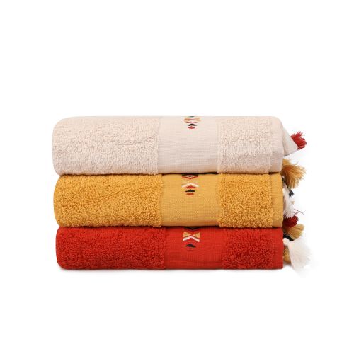 L'essential Maison Asorti - Mustard Coral
Mustard
Beige Hand Towel Set (3 Pieces) slika 3