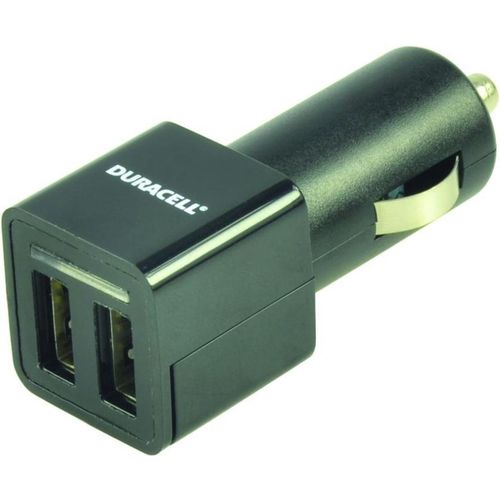 Duracell Autopunjač – Uni 2xUSB - 2.4A+2.4A – Black slika 3