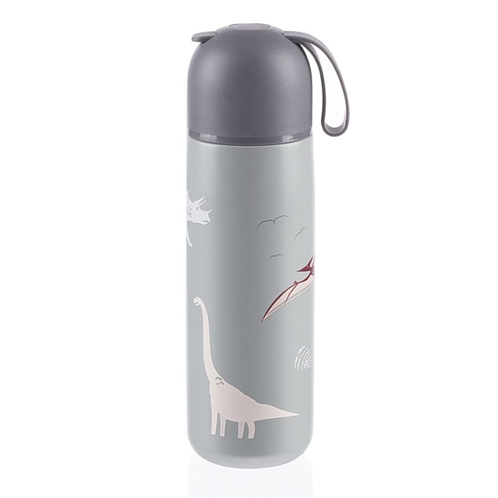 Zopa Termos boca sa silikonskim držačem 400ml, Dino slika 1