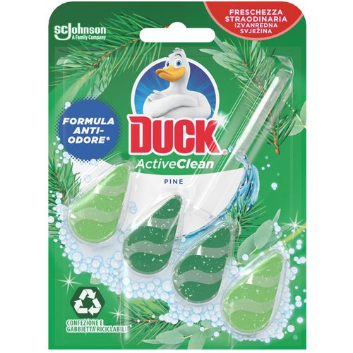 Duck svježivač za WC školjku Active Clean miris Pine slika 1