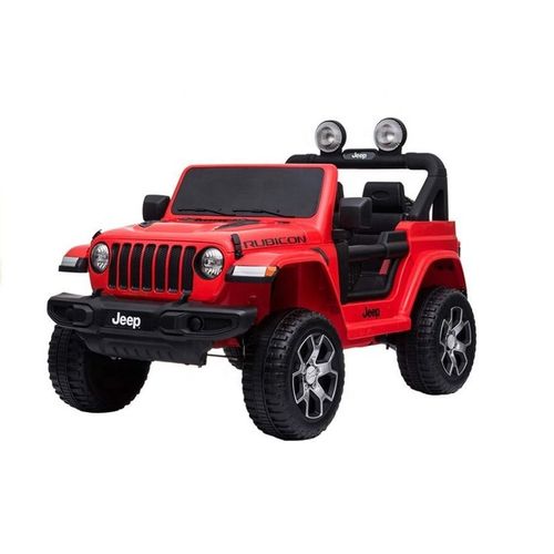 Licencirani Jeep Rubicon Wrangler 4x4 crveni - auto na akumulator slika 6