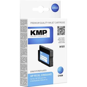 KMP tinta zamijenjen HP 951XL kompatibilan  cijan H101 1723,4003