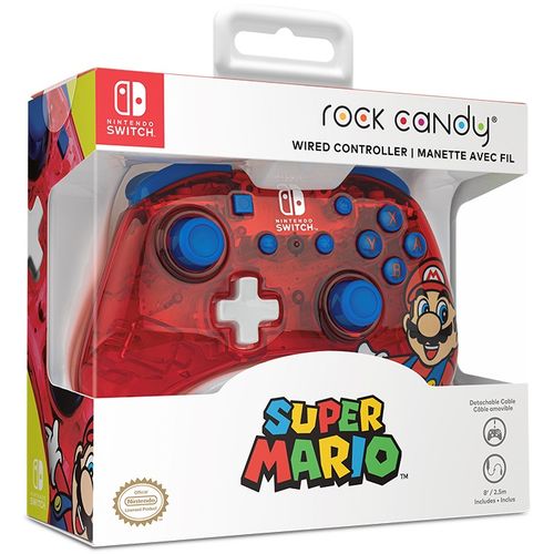 PDP Nintendo Switch Kontroler Rock Candy Mini - Mario slika 8