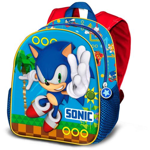 Sonic the Hedgehog Faster 3D backpack 31cm slika 1