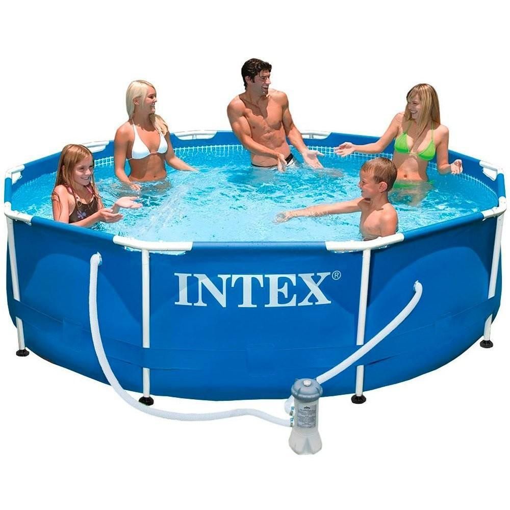 Intex montažni bazen sa pumpom 366 cm x 76 cm (filter + pumpa) 28212NP slika 2