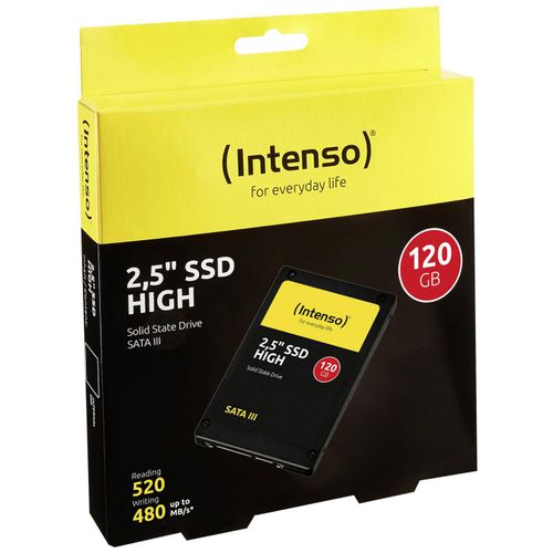 (Intenso) SSD Disk 2.5", kapacitet 120GB, SATA III High - SSD-SATA3-120GB/High slika 1