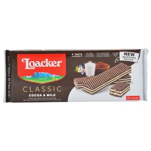 LOACKER cocoa&milk 175g