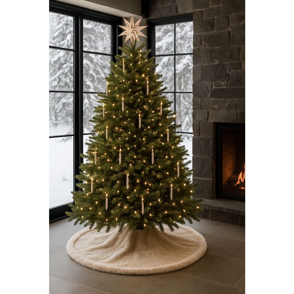Christmas tree rug Yilbasi - Beige 6, colour: beige slika 1