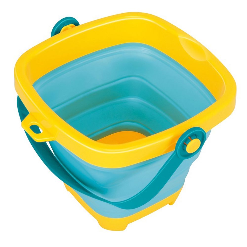 Woopie baby set sklopiva kanta s grabljama, lopaticom, plavim kalupima slika 3